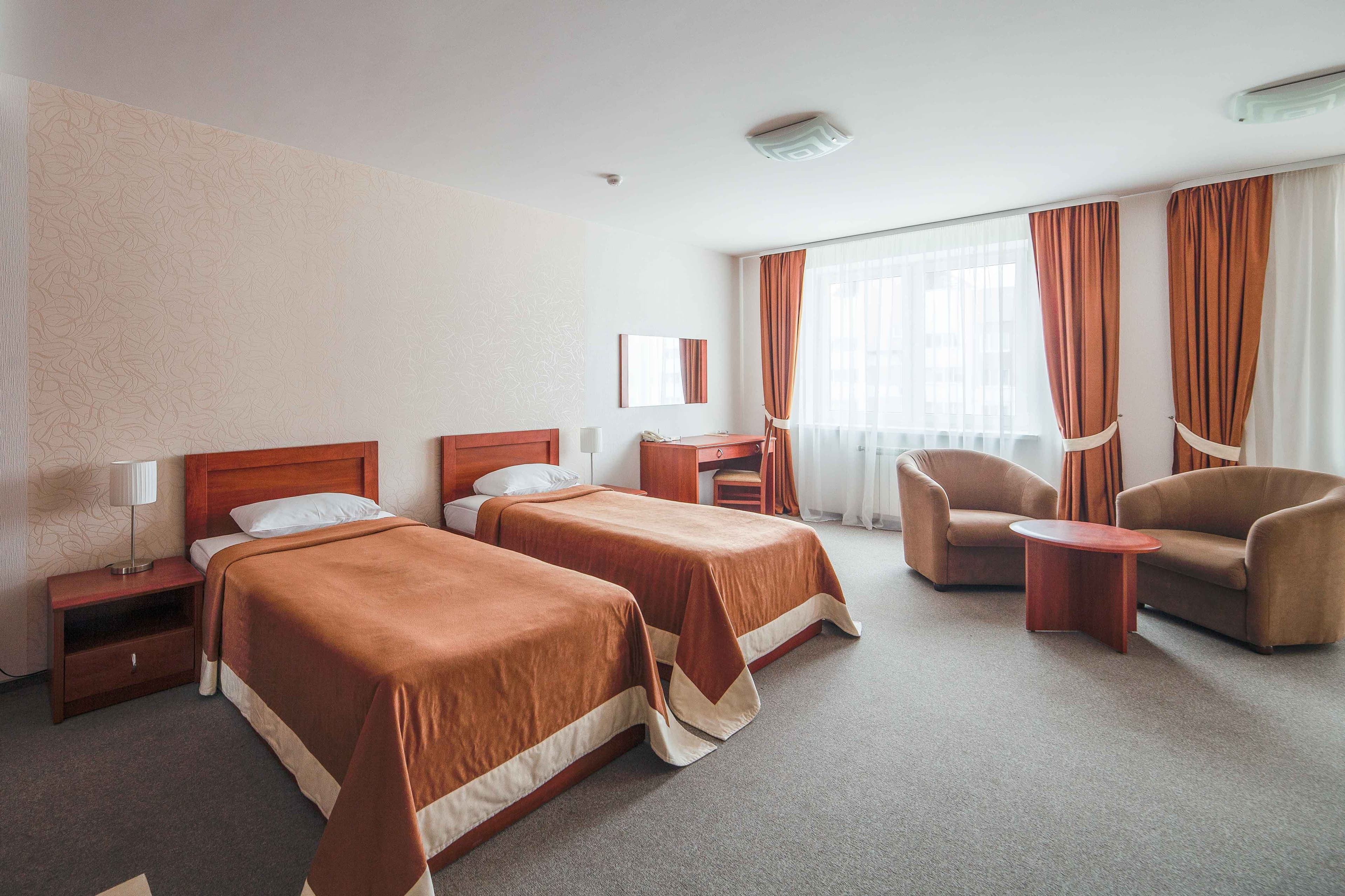 Студио TWIN — 2 раздельные кровати, 38 м², Comfort Hotel Минск